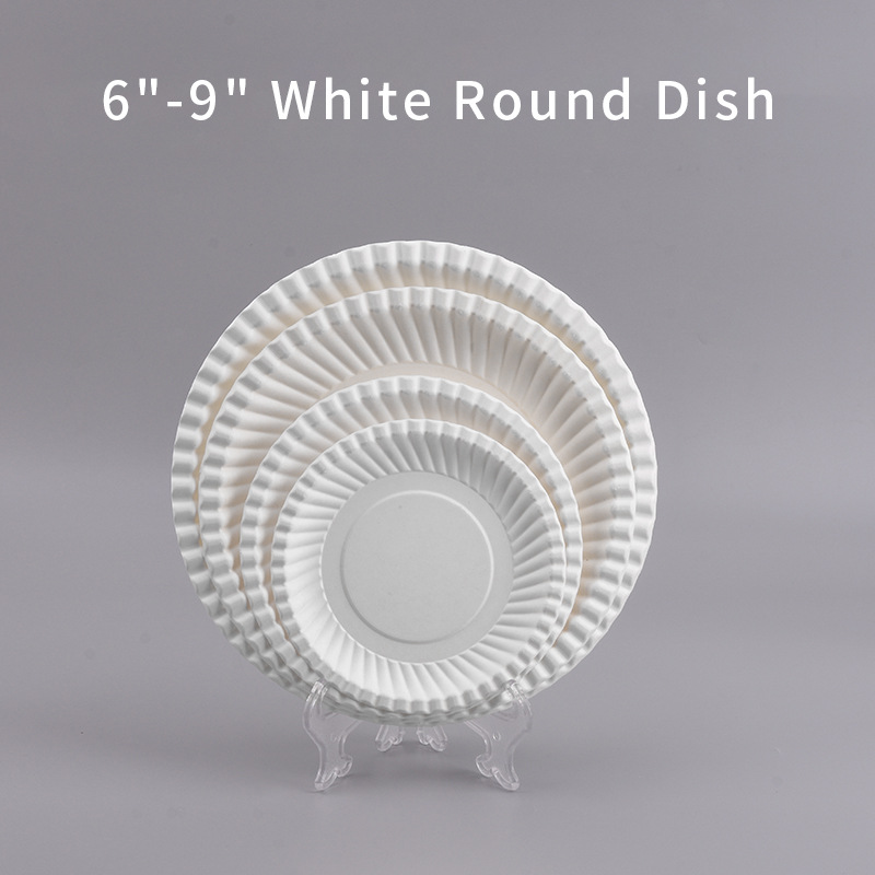 9 inch Bagasse Plate