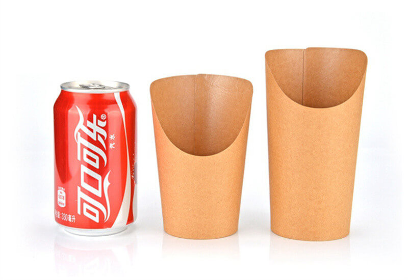 french fry containers paper