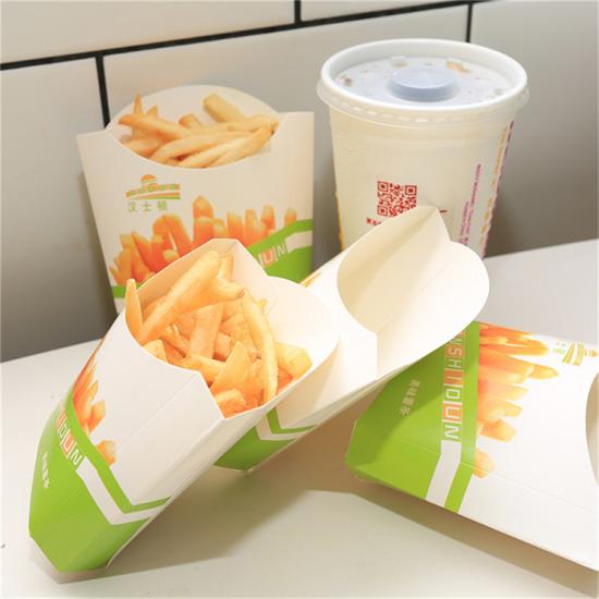 french fries paper bag