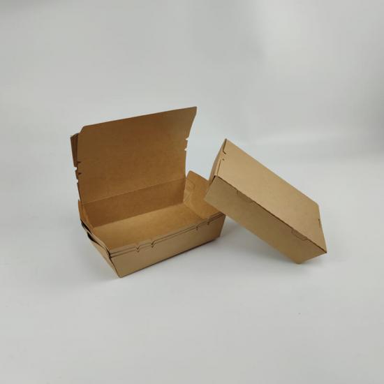 Kraft Paper Custom Logo Snack Boxes
