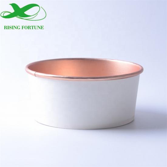 gold aluminium foil paper bowl