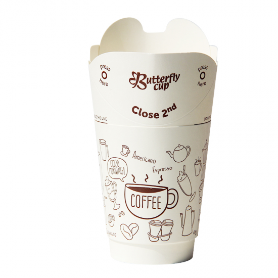 single wall coffee paper cup